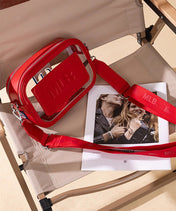 MLB Texas Rangers Clear Crossbody Bag