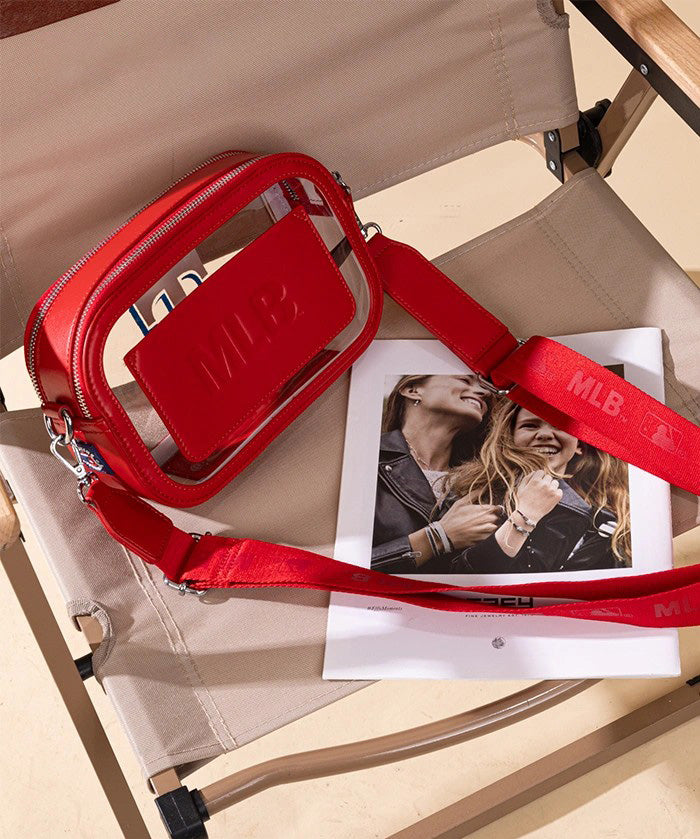 MLB Texas Rangers Clear Crossbody Bag