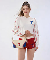 MLB Texas Rangers Stitch Slouchy-Sinker