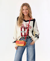MLB Texas Rangers Hot Dog Crossbody Bag