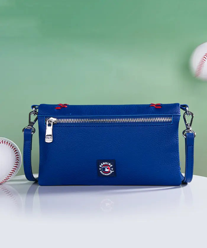 MLB Texas Rangers Leather Crossbody Purse