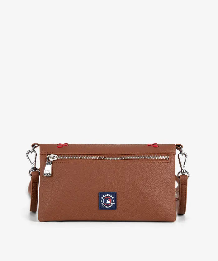 MLB Texas Rangers Leather Crossbody Purse