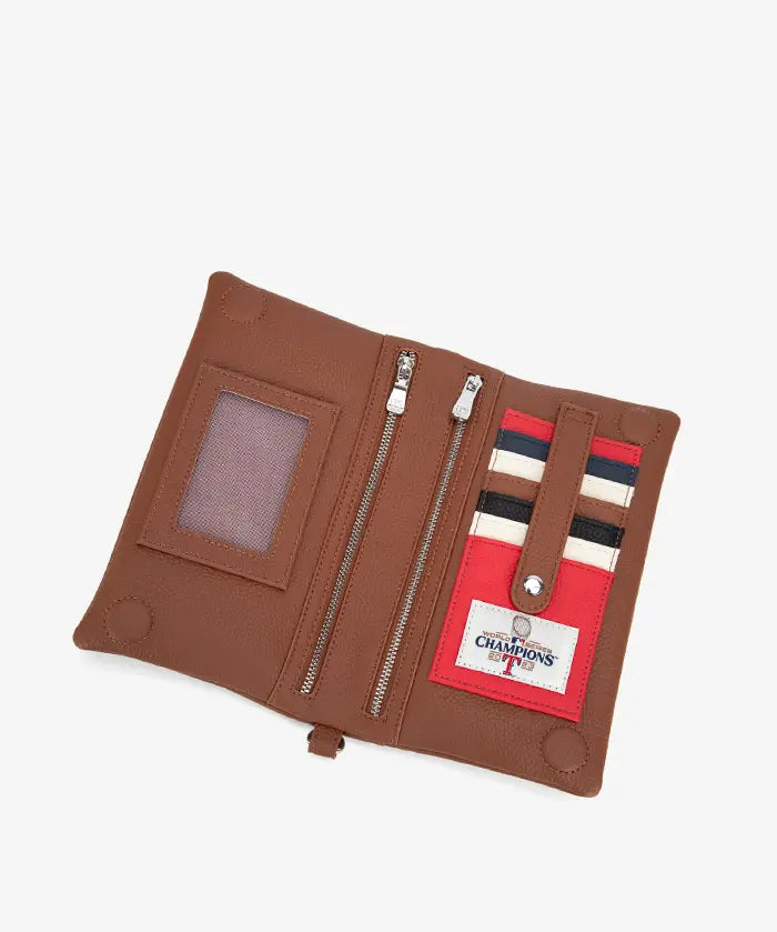 MLB Texas Rangers Leather Crossbody Purse