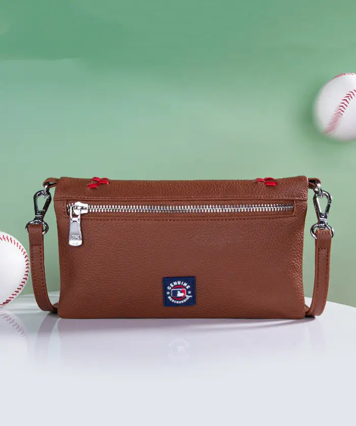 MLB Texas Rangers Leather Crossbody Purse