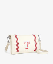 MLB Texas Rangers Leather Crossbody Purse