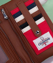 MLB Texas Rangers Leather Crossbody Purse