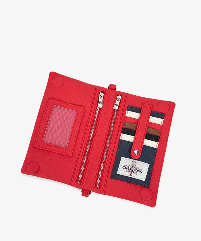 MLB Texas Rangers Leather Crossbody Purse