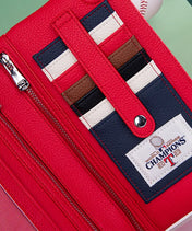 MLB Texas Rangers Leather Crossbody Purse