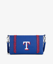 MLB Texas Rangers Leather Crossbody Purse