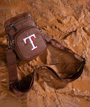 MLB Texas Rangers Mini Crossbody Purse