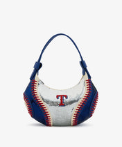 MLB Texas Rangers Sequin Stitch Hobo - Curveball
