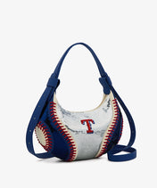 MLB Texas Rangers Sequin Stitch Hobo - Curveball
