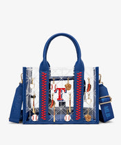 MLB Texas Rangers Stitch Clear Tote – Fastball