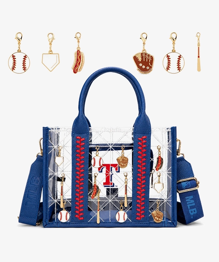 MLB Texas Rangers Stitch Clear Tote – Fastball
