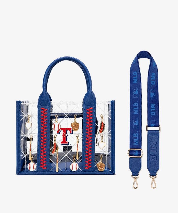 MLB Texas Rangers Stitch Clear Tote – Fastball