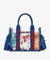 MLB Texas Rangers Stitch Clear Tote – Fastball
