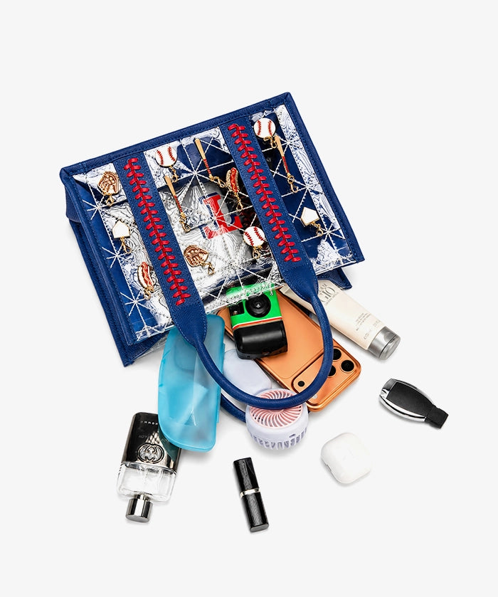 MLB Texas Rangers Stitch Clear Tote – Fastball