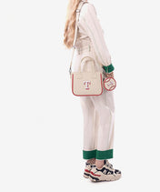 MLB Texas Rangers Tote Bag with Baseball Coin Pouch