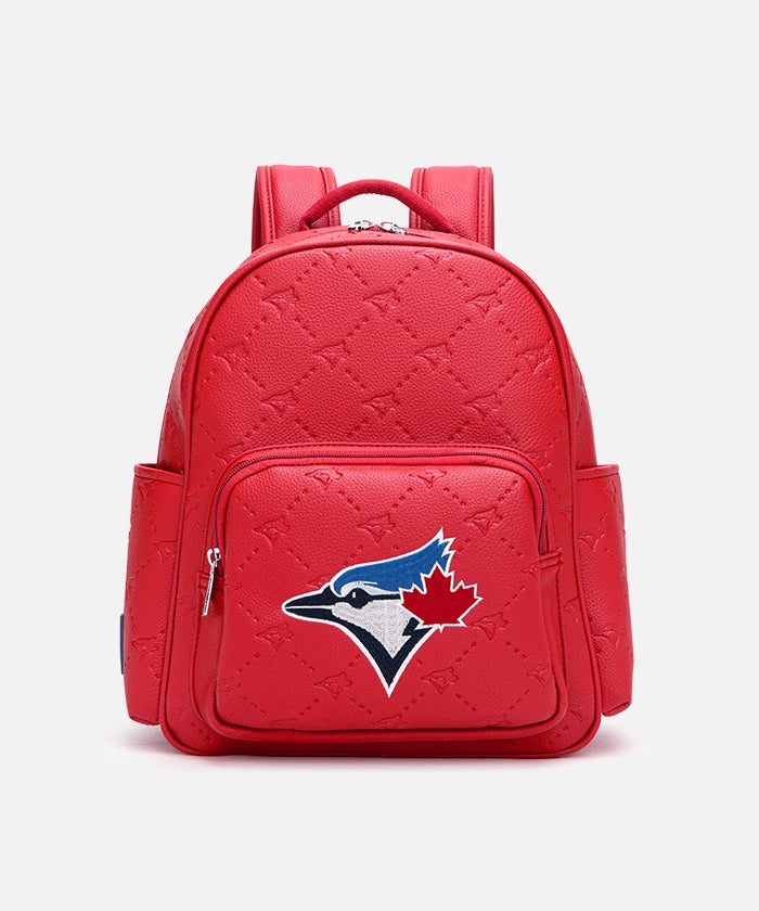 MLB Toronto Blue Jays Backpack with Embossed Pattern