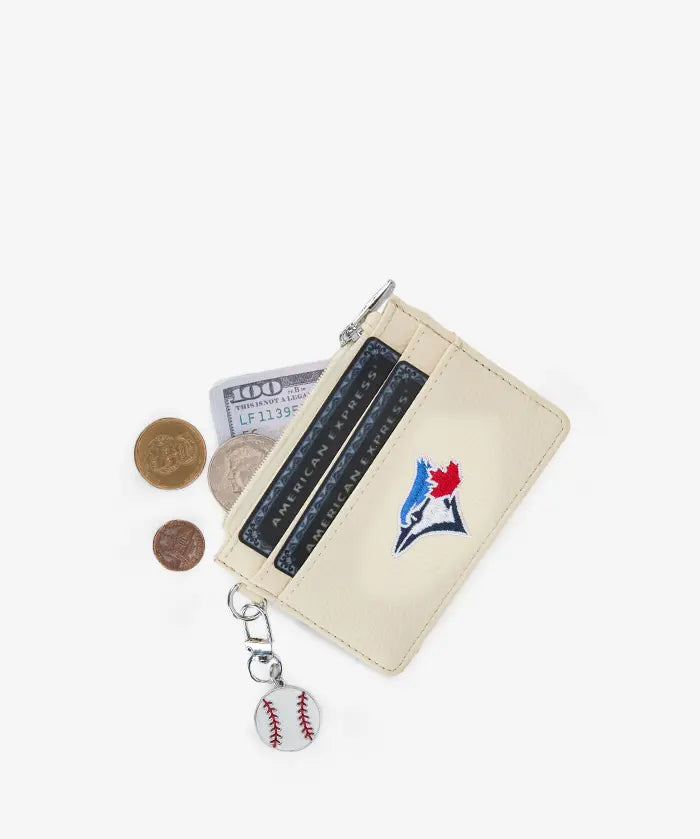 MLB Toronto Blue Jays Card Holder with Baseball Charm