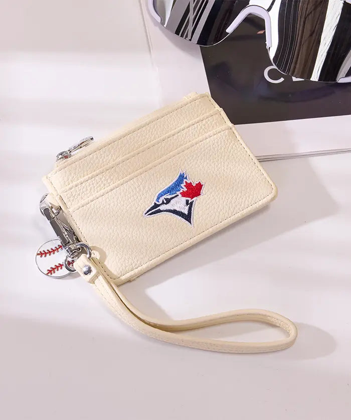 MLB Toronto Blue Jays Card Holder with Baseball Charm