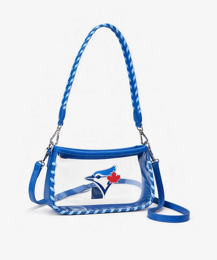MLB Toronto Blue Jays Clear Bag with Baseball Stitch
