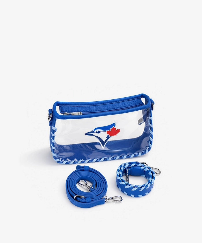 MLB Toronto Blue Jays Clear Bag with Baseball Stitch