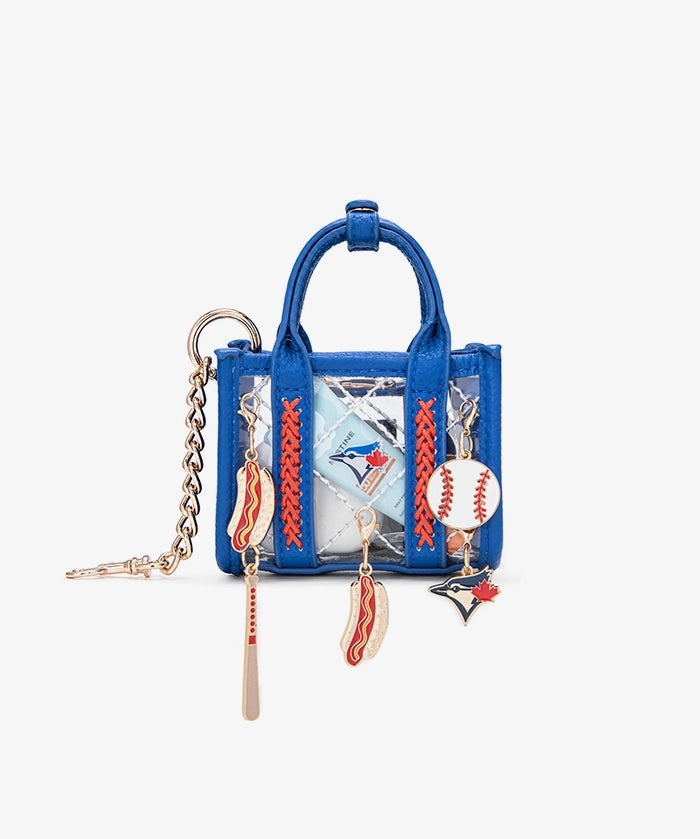 MLB Toronto Blue Jays Clear Mini Tote Bag Charm – Fastball