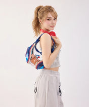MLB Toronto Blue Jays Clear Stitch Hobo - Curveball