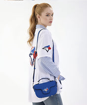 MLB Toronto Blue Jays Flap Crossbody Bag with Top Handle