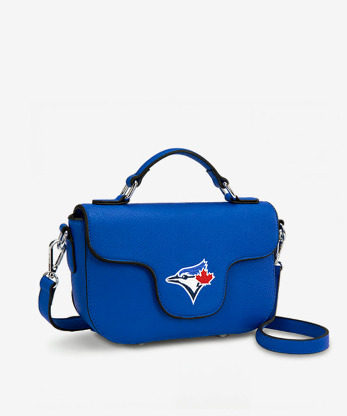 MLB Toronto Blue Jays Flap Crossbody Bag with Top Handle