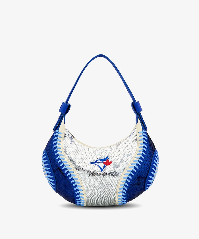 MLB Toronto Blue Jays Sequin Stitch Hobo - Curveball