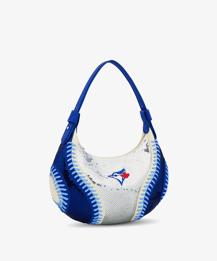 MLB Toronto Blue Jays Sequin Stitch Hobo - Curveball