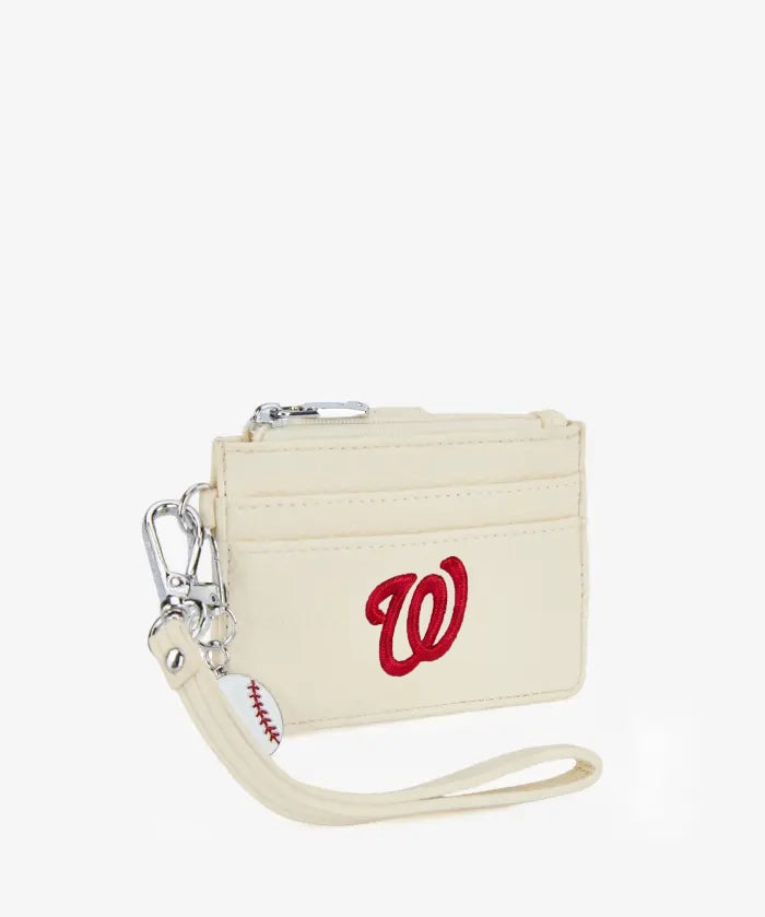 MLB Washington Nationals Card Holder with Baseball Charm