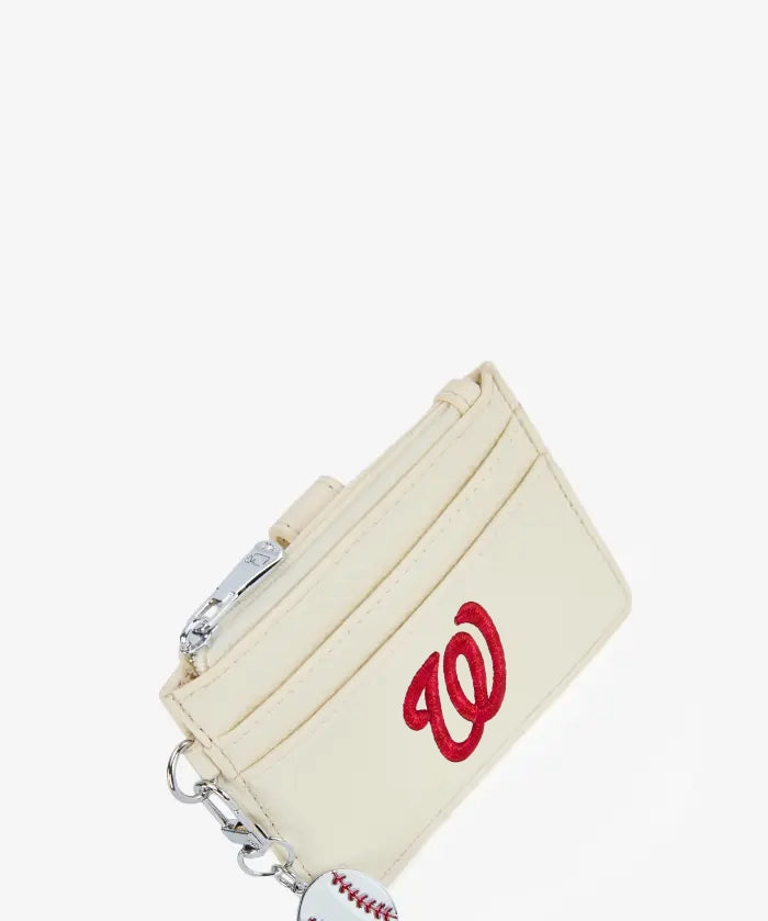 MLB Washington Nationals Card Holder with Baseball Charm