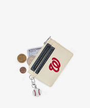 MLB Washington Nationals Card Holder with Baseball Charm
