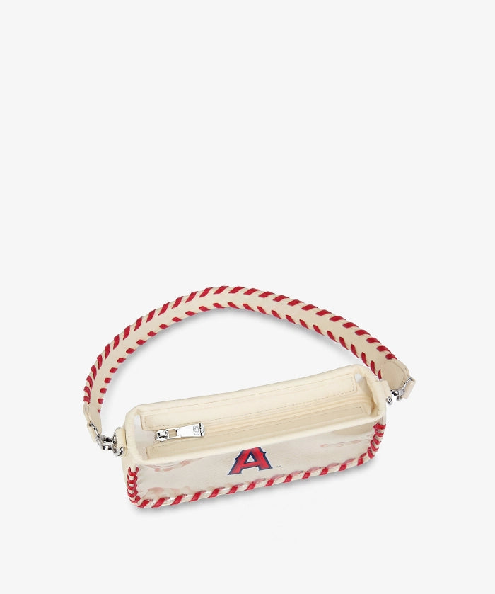 MLB Washington Nationals Clear Bag with Baseball Stitch