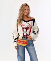 MLB Washington Nationals Hot Dog Crossbody Bag