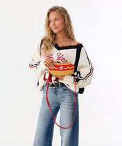 MLB Washington Nationals Hot Dog Crossbody Bag