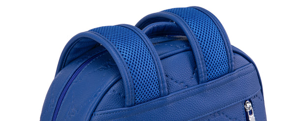 SOFT, PADDED SHOULDER STRAPS.