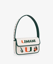 Miami Hurricanes Beaded Bag