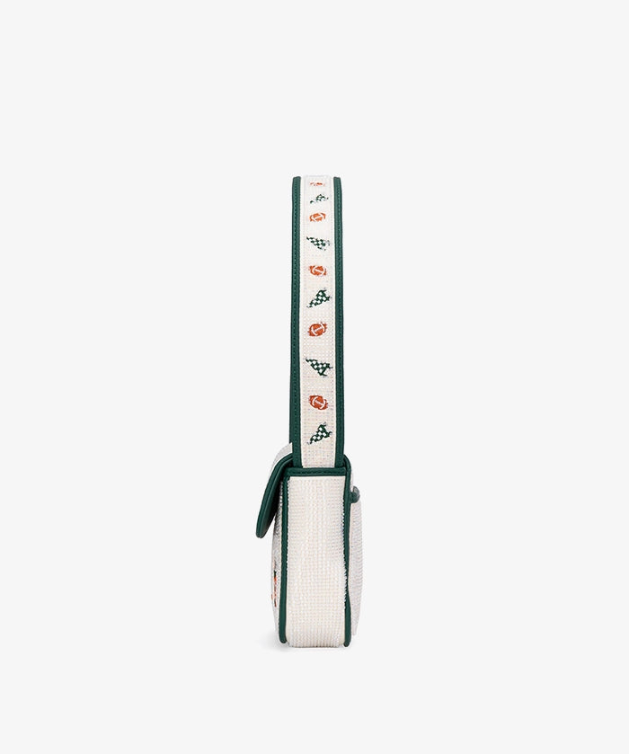 Miami Hurricanes Beaded Bag