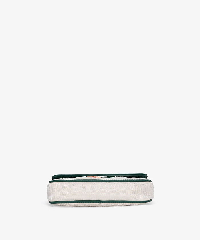 Miami Hurricanes Beaded Bag