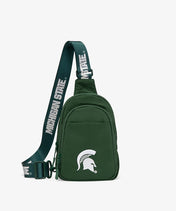 Michigan State Spartans Canvas Sling Bag