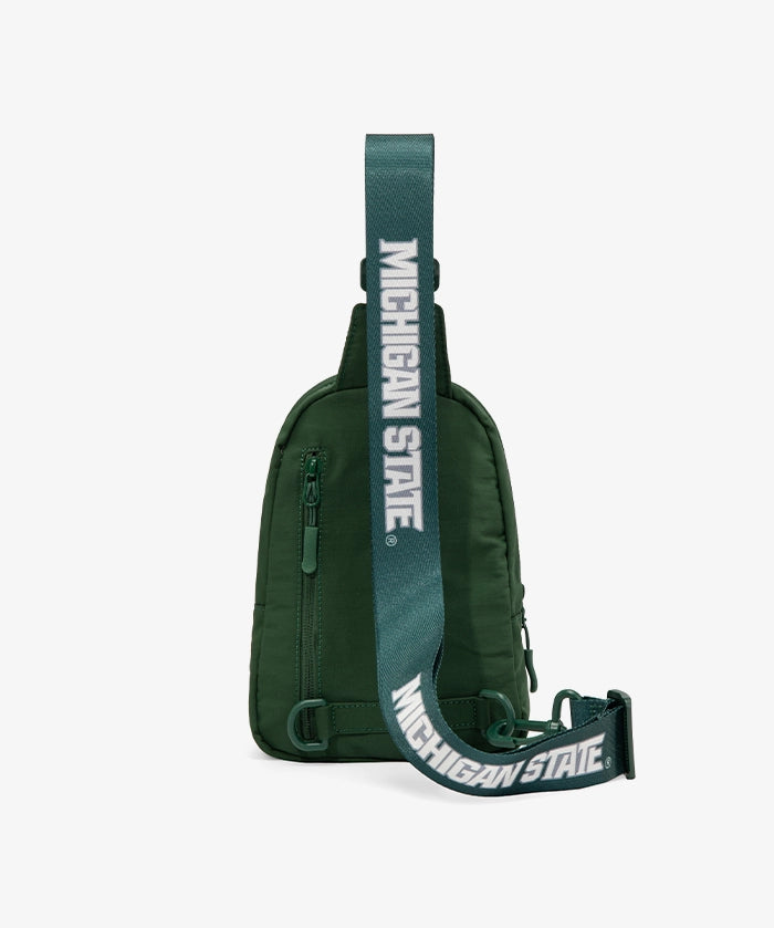 Michigan State Spartans Canvas Sling Bag