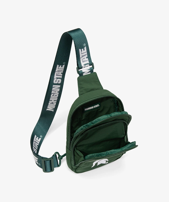 Michigan State Spartans Canvas Sling Bag