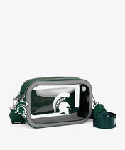 Michigan State Spartans Clear Camera Bag