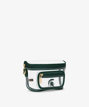 Michigan State Spartans Clear Crossbody Bag