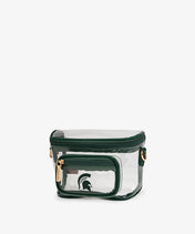 Michigan State Spartans Clear Crossbody Bag