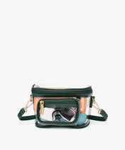 Michigan State Spartans Clear Crossbody Bag